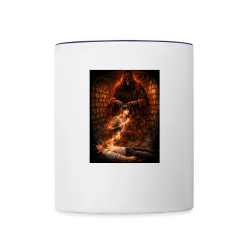 Kalru – The Soul Reaper of the Underworld - Contrast Coffee Mug