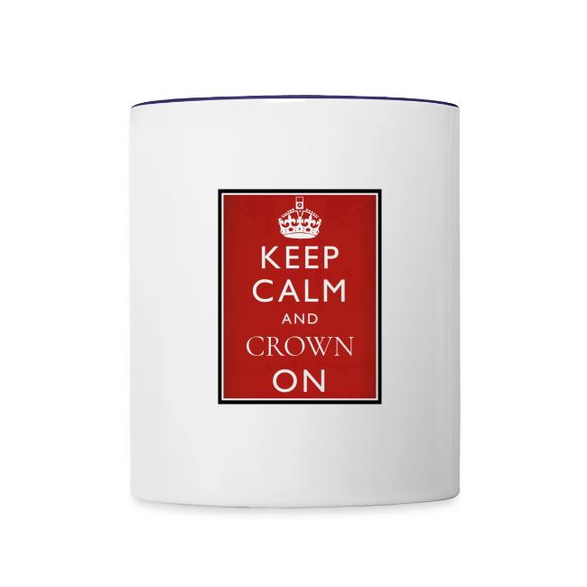 Keep Calm And Crown On logo