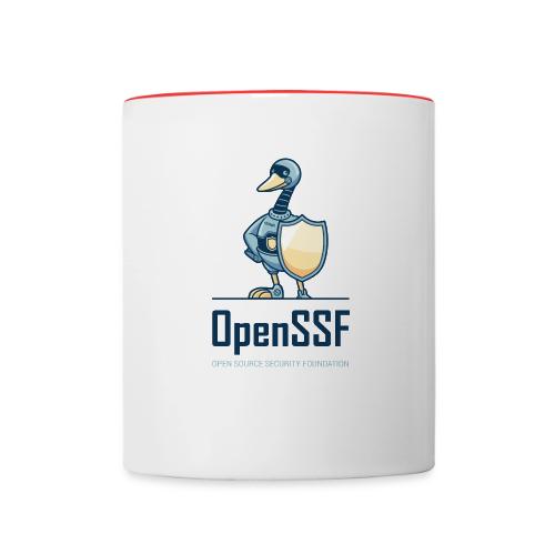 OpenSSF Logo - Contrast Coffee Mug