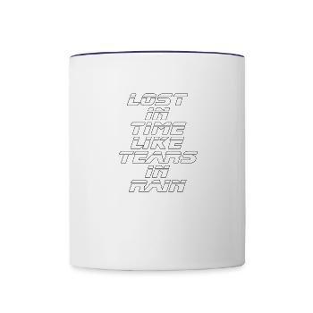 Blade Runner - Contrast Coffee Mug - white/cobalt blue - Front