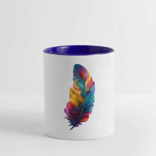 Spectrum Feather Flow - Contrast Coffee Mug