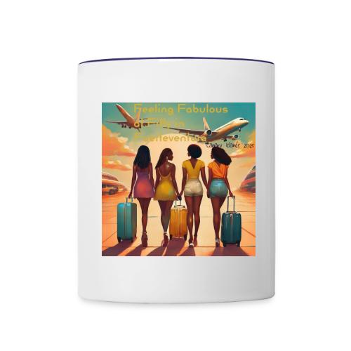 Mrs. S Good Girlfriends Retreat Feeling Fabulous - Contrast Coffee Mug