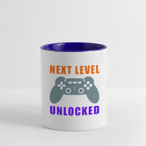Next Level Unlocked Gamer Design - Contrast Coffee Mug