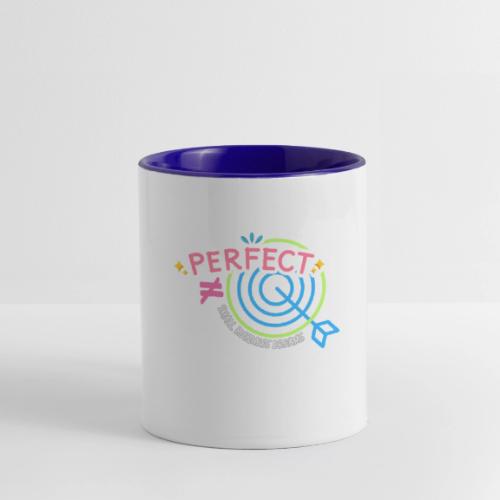 Perfect is NOT the Goal (pink) - Contrast Coffee Mug
