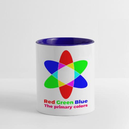 Primary colors: RGB Origins - Contrast Coffee Mug