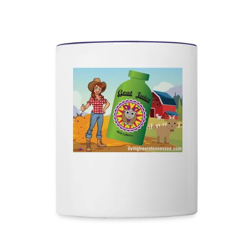 Nicole Sauce's Goat Juice - Contrast Coffee Mug