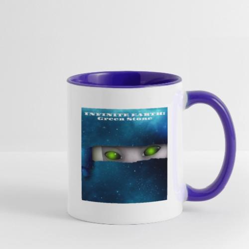 INFINITE EARTH: Green Stone Cover - Contrast Coffee Mug