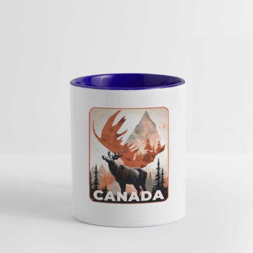 Canada Wild Spirit - Contrast Coffee Mug
