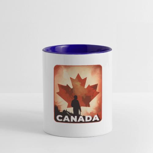 Canada Stands Tall - Contrast Coffee Mug