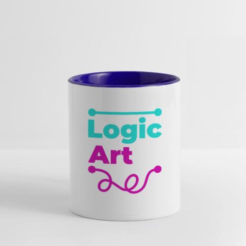 Art vs Logic - Contrast Coffee Mug