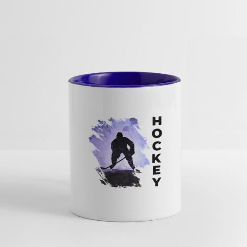 Hockey Charge - Contrast Coffee Mug