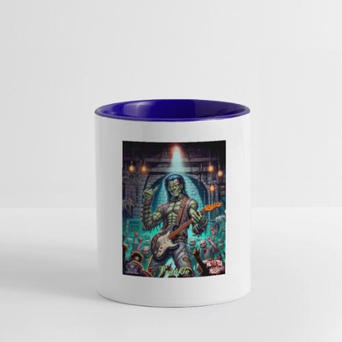 Monster Mosh 2024 Tour Frankie Guitar #DF-001 - Contrast Coffee Mug