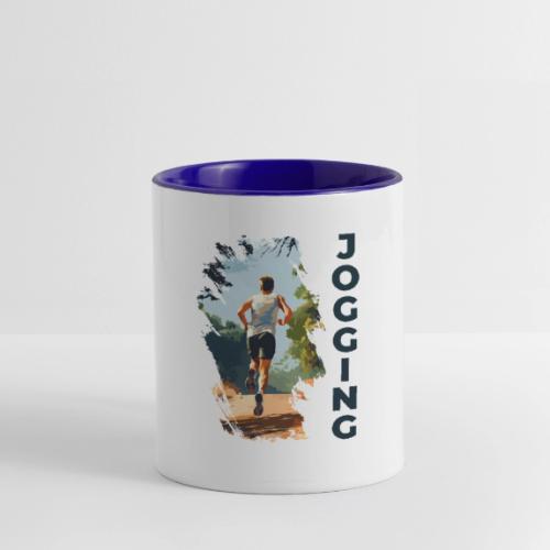 Jogging Vibes - Contrast Coffee Mug