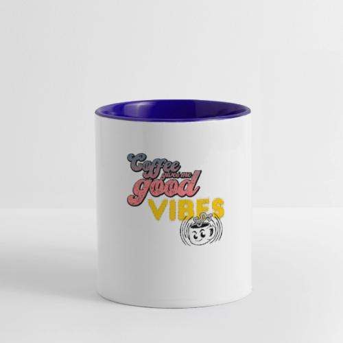 Coffee Energizes - Contrast Coffee Mug