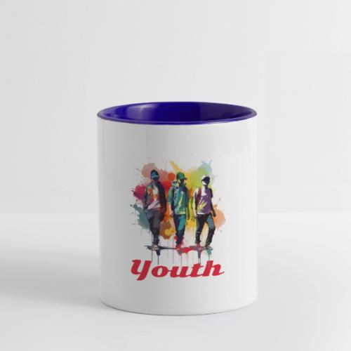 Forever Youthful - Contrast Coffee Mug