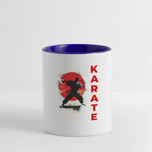 Karate: the spirit of discipline - Contrast Coffee Mug