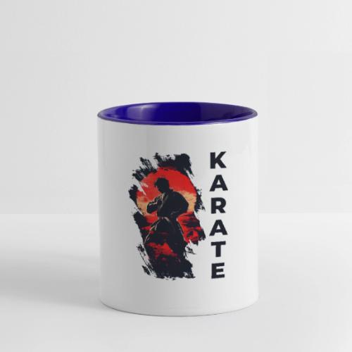Karate: the art of self-mastery - Contrast Coffee Mug