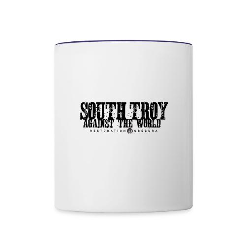 RO South Troy Against the World Broken Dark - Contrast Coffee Mug
