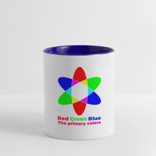 Primary colors: RGB Origins - Contrast Coffee Mug