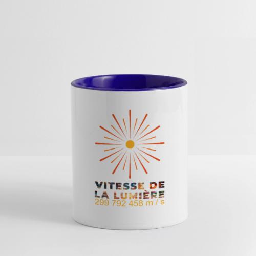 Speed of light - Contrast Coffee Mug