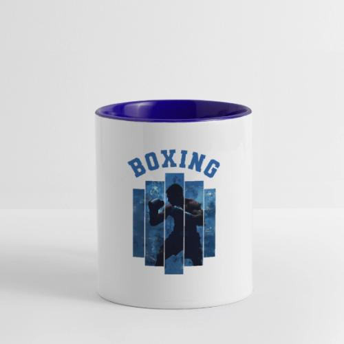 Boxing Never Stops - Contrast Coffee Mug