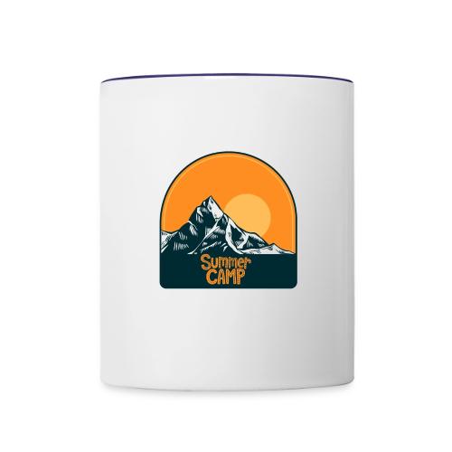 Adventure Summer Camp - Contrast Coffee Mug