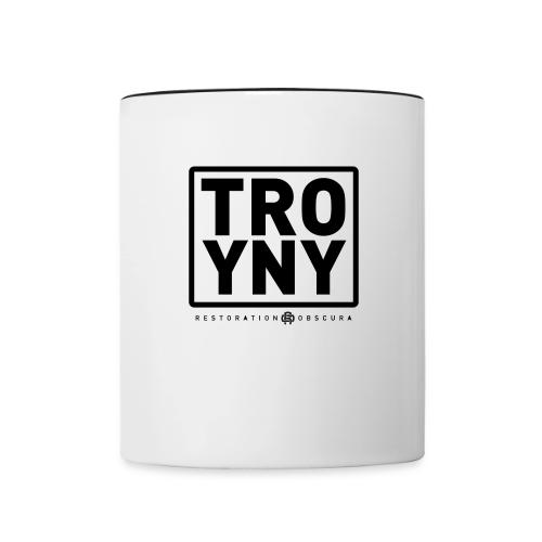 TROY NY Cube - Contrast Coffee Mug