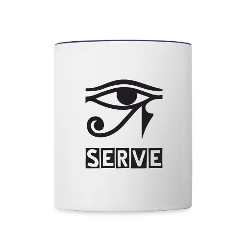 EYE SERVE DSGN TRNSP - Contrast Coffee Mug