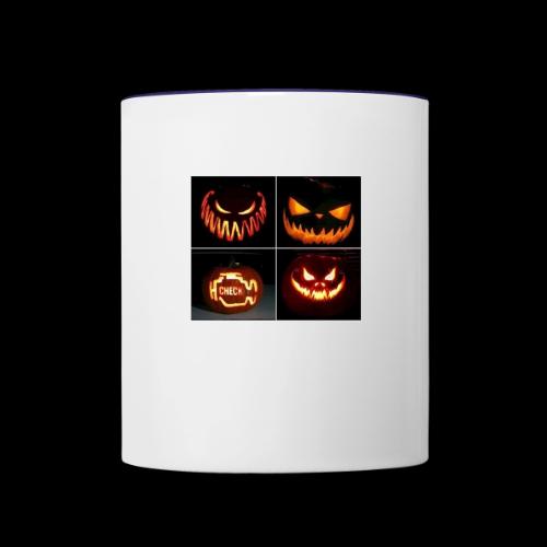 Check Engine Light Pumpkin - Contrast Coffee Mug