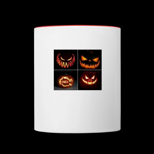 Check Engine Light Pumpkin - Contrast Coffee Mug