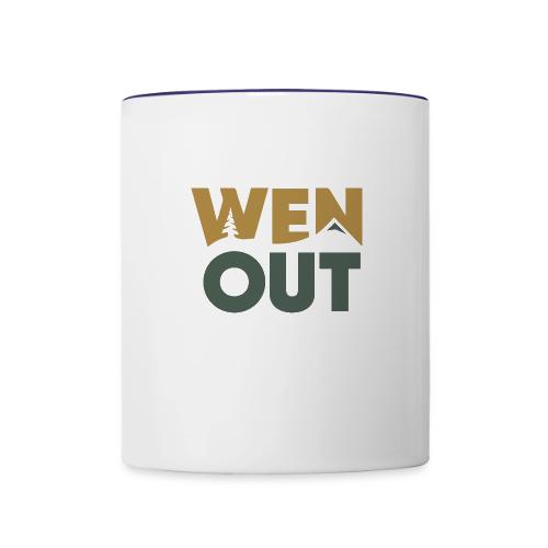 WenOut Logo (dark) - Contrast Coffee Mug