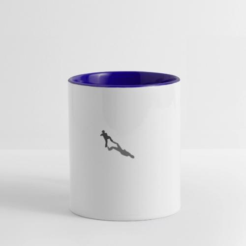 Runner with Shadow - Contrast Coffee Mug