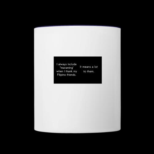 Maraming - Contrast Coffee Mug