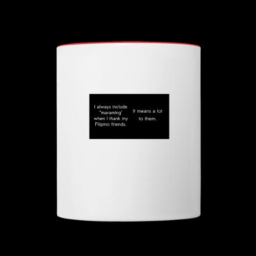 Maraming - Contrast Coffee Mug