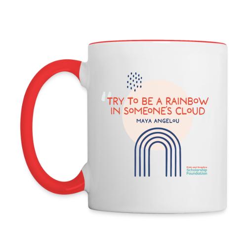 Rainbow Design - Contrast Coffee Mug