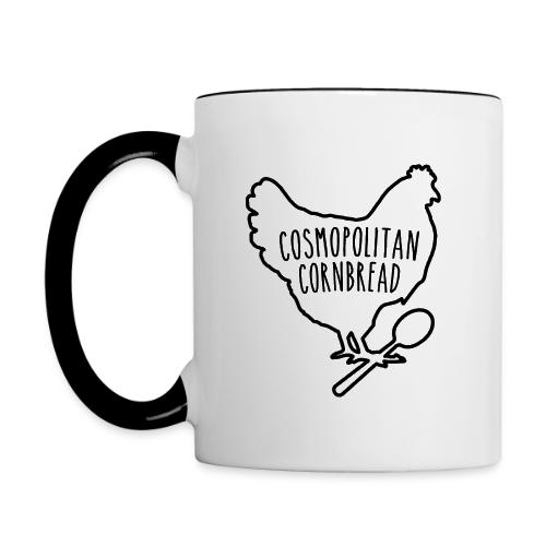 Cosmopolitan Cornbread Hen & Spoon Logo - Contrast Coffee Mug
