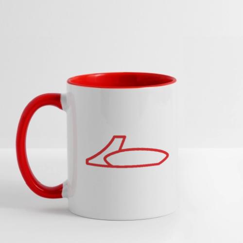 Big O minimalist - Contrast Coffee Mug