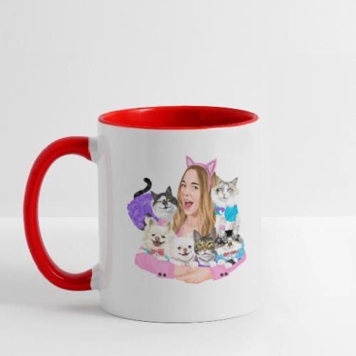Jahnnalee & The Furry Kiddos - Contrast Coffee Mug