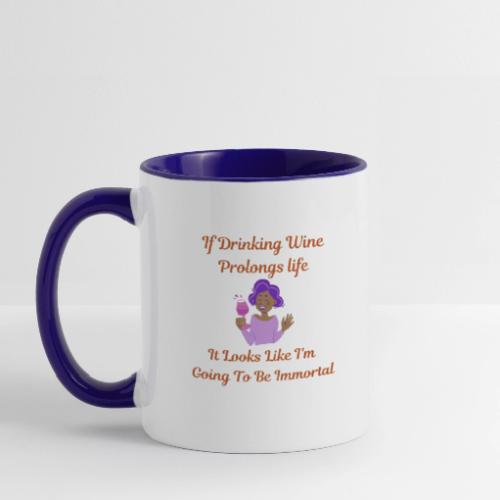 Wine Immortal - Contrast Coffee Mug