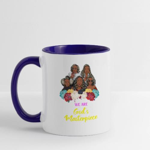 She Is Strong Mature Lady - Contrast Coffee Mug