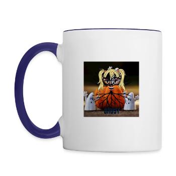 ghost - Contrast Coffee Mug - white/cobalt blue - Left