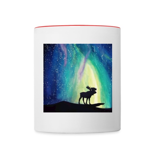 Night Moose - Contrast Coffee Mug
