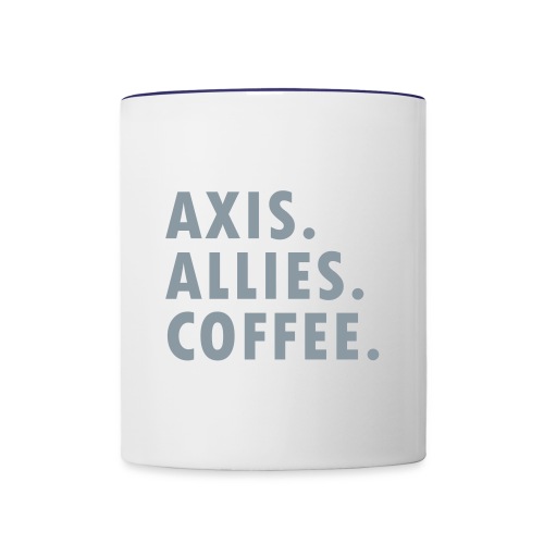 Axis. Allies. Coffee. - Contrast Coffee Mug