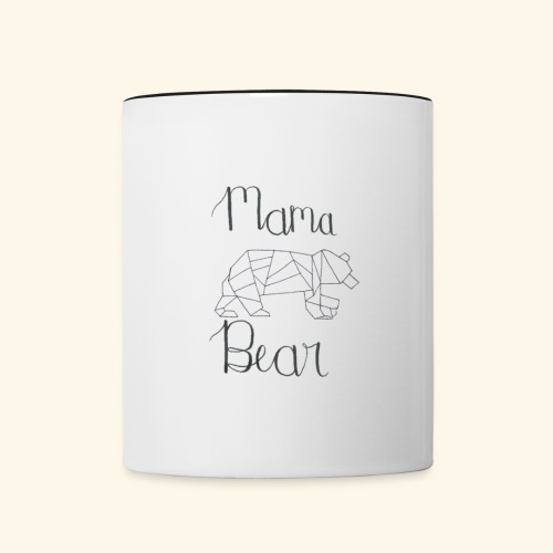 Mama Bear - Contrast Coffee Mug