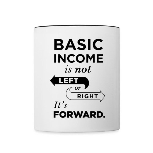 Basic Income Arrows V.2 - Contrast Coffee Mug
