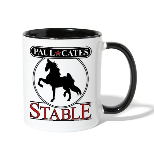 Paul Cates Stable logo - Contrast Coffee Mug