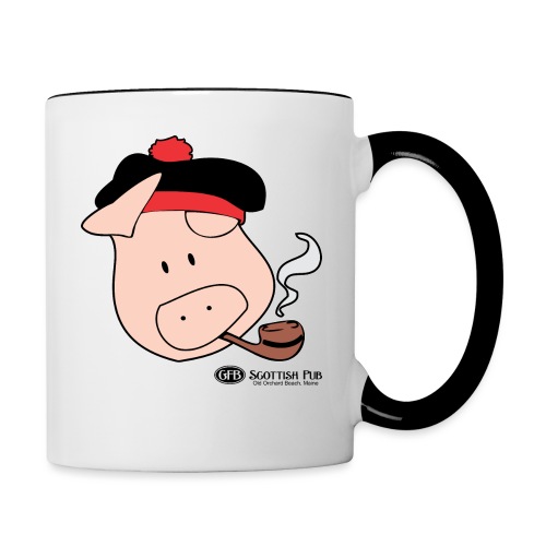 GFB Scottish Pub Mascot - Contrast Coffee Mug