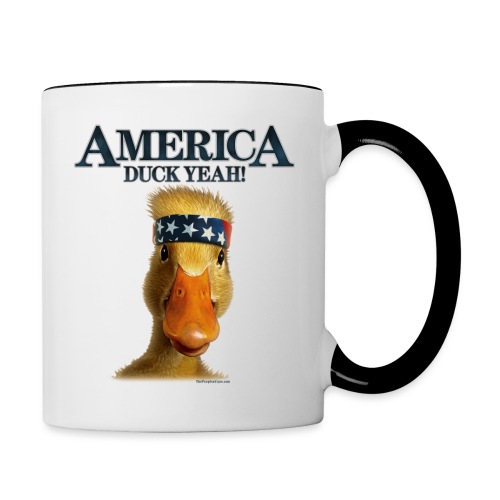 America, Duck Yeah! Shirt - Contrast Coffee Mug