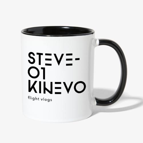 Steveo1kinevo Flight Vlogs - Contrast Coffee Mug