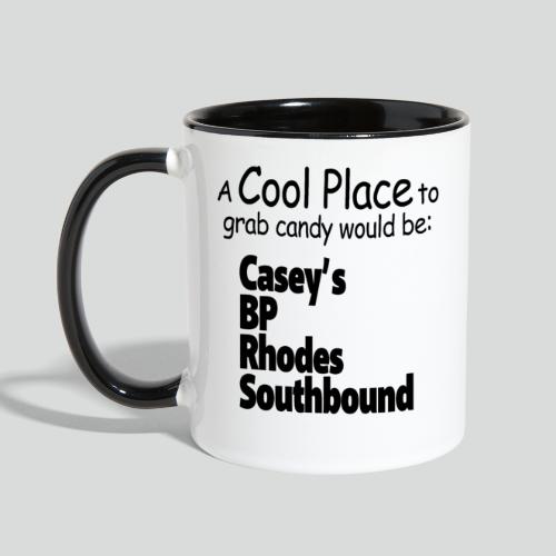 Go Find a Cool Place - Contrast Coffee Mug